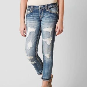 Rock Revival Yazhi Easy Crop Distressed Jeans – Size 30